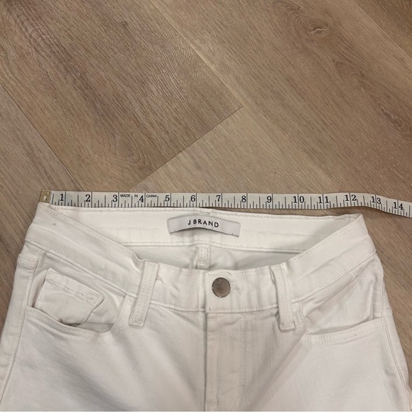 J Brand Jeans Womens Low Rise Cropped Skinny Jean white - Picture 7 of 12